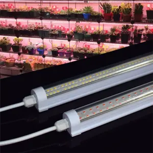 Hydroponic Light 18W 48W 36wT8 Led Grow Light Tube Led Indoor Grow Lights Stand For Lettuce Mushroom full spectrum
