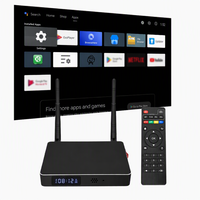 Boîtier TV intelligent Amlogic S928X de haute qualité, 8K, 128 Go, 4 Go de RAM, Wi-Fi double bande, Android 11, Quad Core, garantie 1 an