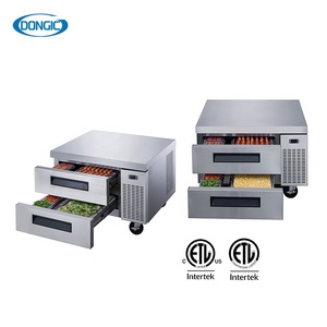 <span class=keywords><strong>Table</strong></span> de travail frigorifique commerciale 110V avec fonction de dégivrage automatique, tiroirs de cuisine et <span class=keywords><strong>table</strong></span> de congélation pour <span class=keywords><strong>chef</strong></span> - Product Image 2
