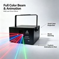 Système de spectacle laser RGBW avec scanner 25K DMX512 FB4 Bluetooth 300W pour mariage, discothèque, bar, fête, scène, événements