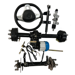 5000 waat 48v différentiel à glissement limité boîte arrière kit de roulement de remorque double essieux avec moteur bldc intégré pour chargeur - Product Image 4