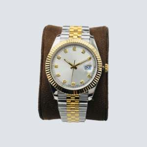 Montre de luxe en moissanite de haute qualité, montres mécaniques automatiques en or pour hommes, mode, date, étanche, lumineuse, montre-bracelet - Product Image 2