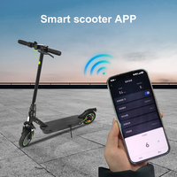 E9MAX Scooter Eléctrico Plegable de 2 Ruedas, Fabricado en China, para Adultos, Ligero, Inteligente, Unisex, con Motor Potente