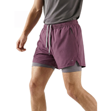 Men's Casual Spring/Summer New Arrival 2-in-1 Breathable Spandex/Nylon Outdoor UPF 50+ Sun Protection Shorts