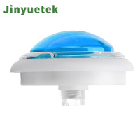 JY Factory High Quality 120mm Dome Jumbo Colorful Big Flash Illuminated RGB LED Push Button Arcade Game Machine English Plastic