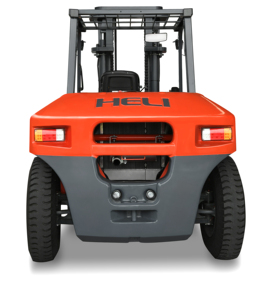 Precio competitivo Gran descuento 5000/6000/7000/8000/10000kg Carretilla elevadora diésel HLEI a la venta - Product Image 3