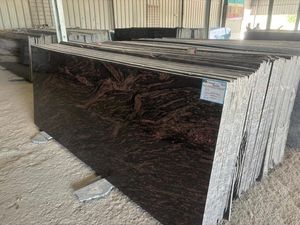 Venta al por Mayor de Losa de Granito Negro Exótico de Alto Brillo, Piedra Natural para Islas de Cocina, Encimeras y Paredes Decorativas - Product Image 4