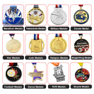 Médaille personnalisée <span class=keywords><strong>de</strong></span> cyclisme sportif 2D 3D en émail avec bordure argentée, pour événements cyclistes, récompense sportive en alliage <span class=keywords><strong>de</strong></span> zinc avec ruban - Product Image 5