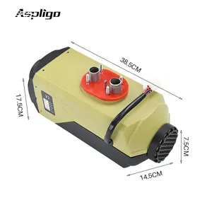 Diesel parking heater 5kw gas oil 12v fuel diesel 24v air parking heater for cars RV bus 24V vehicle fuel heater