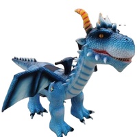 Voiture Électrique Interactive Dragon pour Enfants - Jouet Porteur pour Enfants avec Lumières et Musique - Manège Personnalisable pour Centre Commercial