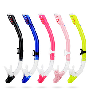 Tuba sec 1,2 m en silicone léger unisexe pour la natation et la plongée - Product Image 3