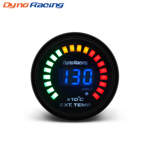 Instrumento de Carreras de Doble Función para Mercedes-Benz, Medidor de Escape con Escala LED y Pantalla Digital LCD de 12V Universal - Product Image 5