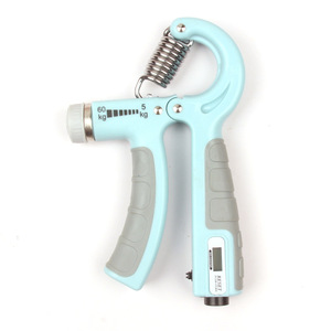 Entrenador de fuerza de agarre ajustable de 100 kg con contador digital, fortalecedor de brazos y manos para hombres, con material ABS. - Product Image 5