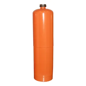 Adaptateur de recharge de propane bon marché bouteille de gaz EN propane standard bidon de gaz non rechargeable CGA600 bouteilles de gaz vides pour propane