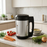 Blender électrique pour smoothies, panneau de commande tactile, 6 programmes prédéfinis, 2 lames, capacité de 1,2 à 2,0 L, multifonctionnel, acier inoxydable de qualité alimentaire