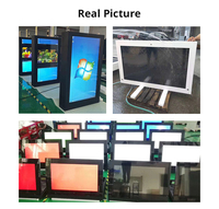 Écran d'affichage numérique extérieur HUSHIDA 32/43 pouces Totem, moniteur mural LCD, IP65, horizontal, étanche, écran publicitaire