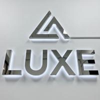 Panneau néon LED personnalisé pour café, prix d'usine, haute luminosité, signalétique 3D en acrylique lumineuse pour bar à café