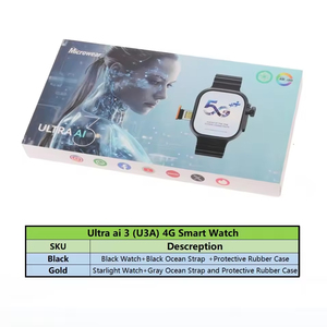 Reloj Inteligente HKSF Microwear Ai3 U3A Ultra con Sistema Android, 4G, 5G, LTE, Tarjeta SIM Disponible para Francia, India, Brasil, Arabia Saudita - Product Image 4