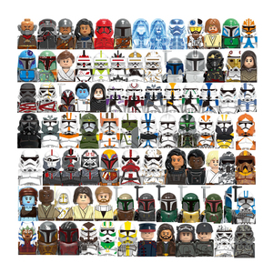 ตัวต่อโบบา เฟตต์ อูล่า อโซก้า ทานโน โยดา โอบีวัน เคนโนบี ไคลโอ เรน คุนต์ดูคู แมนดาลอเรียน ชาค ตี แอคชั่นฟิกเกอร์ ของเล่น - Product Image 2