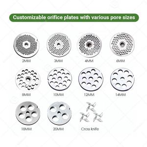 Hachoir à viande professionnel robuste 220V pour viande fraîche, refroidi, à bas prix - Product Image 3