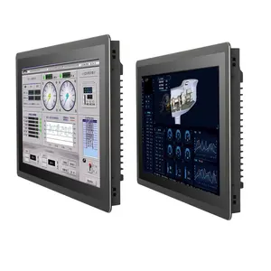 Monitor industriale robusto J1900 I7 I5 I3 Ip65 Touch Screen 10.4 15 17 19 pollici tutto In un pannello Pc