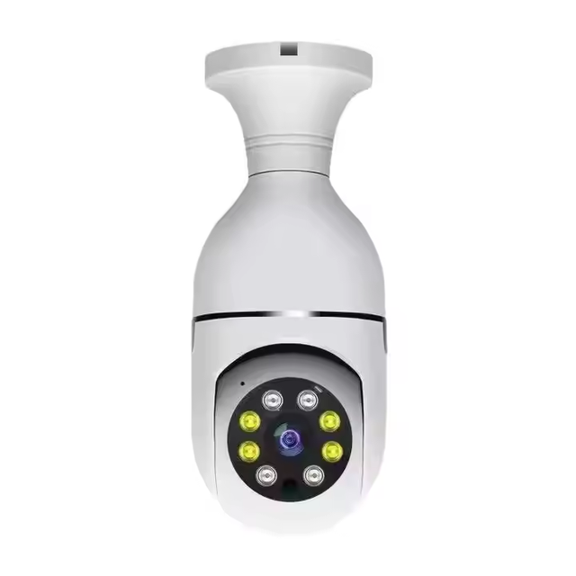 New Arrival Wireless Smart Security Camera Color Night Vision Remote Control Bulb Light CCTV Network Camera