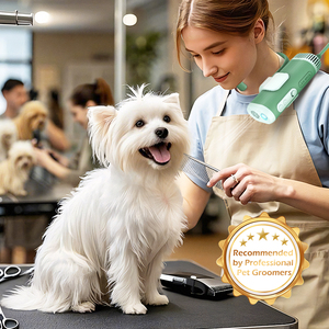 Sèche-Poils pour Animaux de Compagnie Haute Puissance <span class=keywords><strong>Silencieux</strong></span> Appareil de Soufflage pour Poils de Chiens Petits et Grands <span class=keywords><strong>Pulseur</strong></span> d'Eau Spécial pour Chiens - Product Image 2