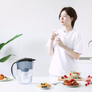 <span class=keywords><strong>Carafe</strong></span> en verre de bonne qualité, purificateur d'eau, pichet d'eau, élimine les bactéries des métaux lourds du chlore - Product Image 3