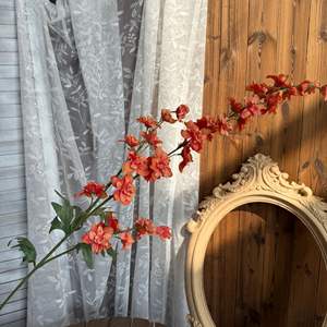 Piccola rondine a 3 forcelle fiori artificiali Delphinium a fila alta matrimonio floreale per soggiorno di casa san valentino - Product Image 4