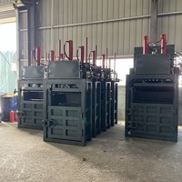 Presse à balles verticale hydraulique pour emballages en plastique, carton, bouteilles PET et cartons – Prix compétitifs
