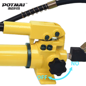 CP-700 (metre ile) taşınabilir el kumandalı hidrolik basınç pompası 700 Bar yüksek basınçlı el pompaları - Product Image 5