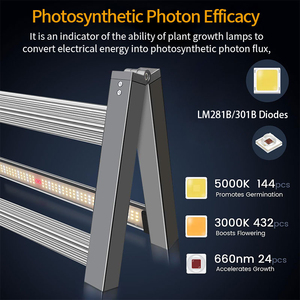 Đèn trồng cây quang phổ toàn diện 300w Octopus <span class=keywords><strong>6500k</strong></span> 455nm 660nm trắng xanh đỏ IP65 PF 0.95 với đèn LED Samsung - Product Image 6