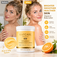 Lotion corporelle à la vitamine C 1 kg, niacinamide, acide hyaluronique, hydratante, OEM, marque privée