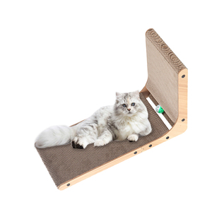 Petdom Nouveau Griffoir Écologique en L pour Animaux de Compagnie avec Plateau de Broyage des Griffes - Product Image 3