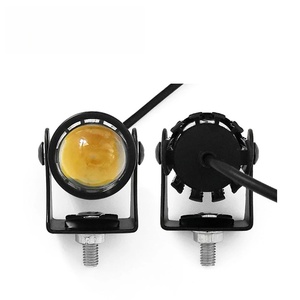 ไฟเลนส์ LED ขนาด 2.6 นิ้ว สำหรับมอเตอร์ไซค์ ไฟสปอร์ตไลท์แบบสองสี ไฟตัดหมอก ไฟสูง/ต่ำ ไฟขับขี่ 12V-24V สำหรับมอเตอร์ไซค์ด้านหน้า - Product Image 5