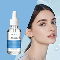 Sérums pour le visage hydratants et réparateurs anti-rides à l'acide hyaluronique et à la vitamine B5 de marques personnalisées