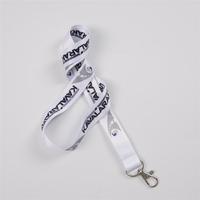 CH Wholesale Sublimation Printing Polyester Lanyards With Logo Custom Certification Keychain OEM ODM ECO Promotion Event Gifts