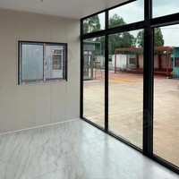 Conteneur modulaire en bois et acier pour bureaux Design d'un pack plat par Golden Supplier Prêt pour une installation rapide