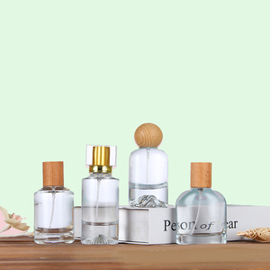 Custom Logo Transparent Glass Perfume <b>Bottle</b> Portable <b>Spray</b> Atomizer <b>Empty</b> Cosmetic Sub <b>Bottle</b> Wholesale Bulk - Product Image 1