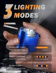 Phares rechargeables pour chaussures, 2 pièces lumières pour chaussures, phares étanches, feux de course fantaisie pour coureurs, feux de chaussures - Product Image 4