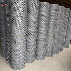 Maille plastique tissée décorative à trous carrés et à tissage uni pour usage en construction, service de découpe sur mesure - Product Image 1