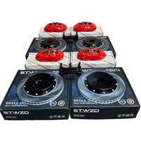 Kit de freinage performance 9200 avec étrier 4 pistons et disque 330*28MM pour jantes R17, compatible avec Toyota 86, Camry, COROLLA, Mark X, Reiz, Crown, Supra gx81, Harrier, RAV4