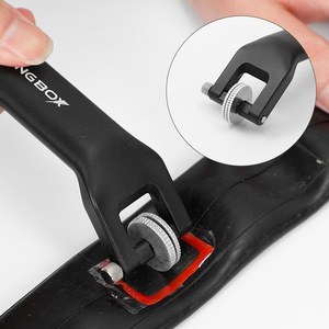 Leviers de pneu Cyclingboy en alliage noir, outil de réparation de vélo pour vélos de route et de montagne, équipement de cyclisme - Product Image 4