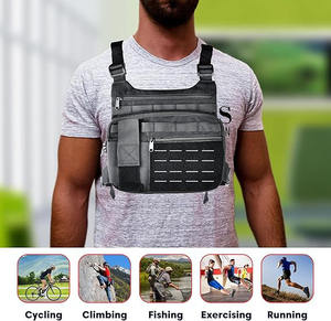 Muestra Gratis: Mochila Táctica de Camuflaje Moderna para Exteriores, Bolso Tipo Chaleco Informal con Característica Impermeable, Bolso de Pecho Moderno - Product Image 6