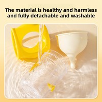 Biberon en silicone professionnel pour animaux de compagnie avec tétine anti-étouffement à échelle visible pour chiots et chatons nouveau-nés