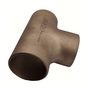 Tobo Đồng Nickel bằng TEE phù hợp | cuni Ống TEE kết nối cho công nghiệp và Hàng Hải sử dụng - Product Image 1