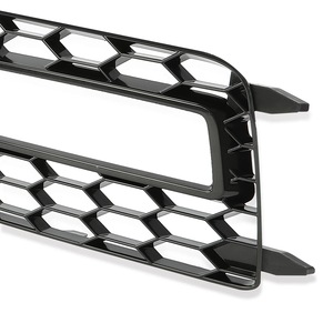 Rejillas de faros antiniebla delanteros tipo panal de abeja para Audi A4 S-Line, cubiertas de parachoques ABS, actualización de 2013-2015 - Product Image 5