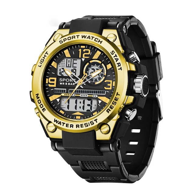 Sports  Style Led Waterproof Digital Mens Watches Led Wholesale Factory Wristwatch Fashion  Watch for Men