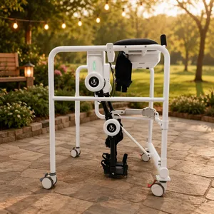 Sistema de Exoesqueleto Robótico para Neurorehabilitación, Robot Eléctrico de Asistencia para Articulaciones de Cadera y Rodilla para la Recuperación de la Función de las Extremidades Inferiores en Pacientes - Product Image 2