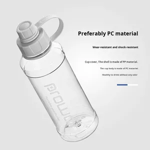 Bouteille d'eau <span class=keywords><strong>de</strong></span> <span class=keywords><strong>sport</strong></span> à prix d'usine en plastique Tritan étanche sans BPA pour la <span class=keywords><strong>salle</strong></span> <span class=keywords><strong>de</strong></span> <span class=keywords><strong>sport</strong></span> et les activités <span class=keywords><strong>de</strong></span> plein air - Product Image 1